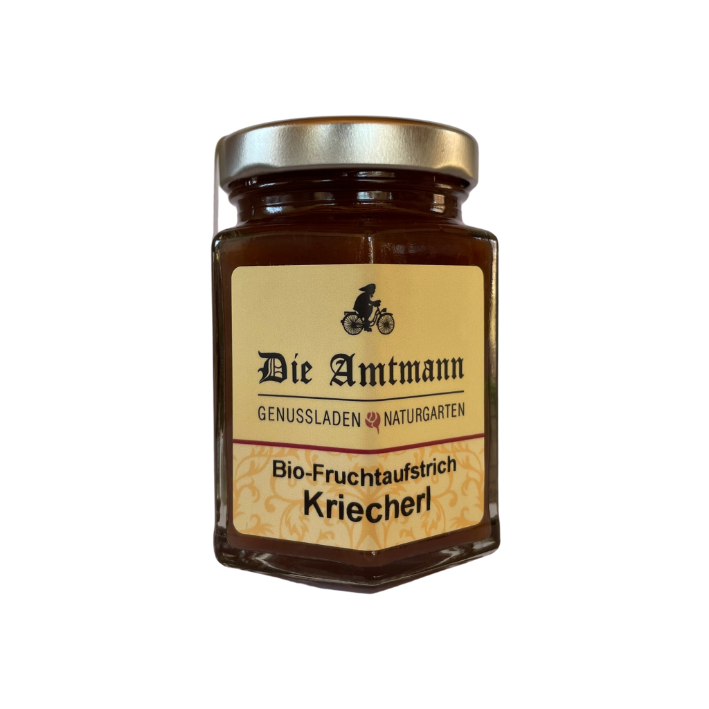 Einmachglas: Bio Fruchtaufstrich Kriecherl