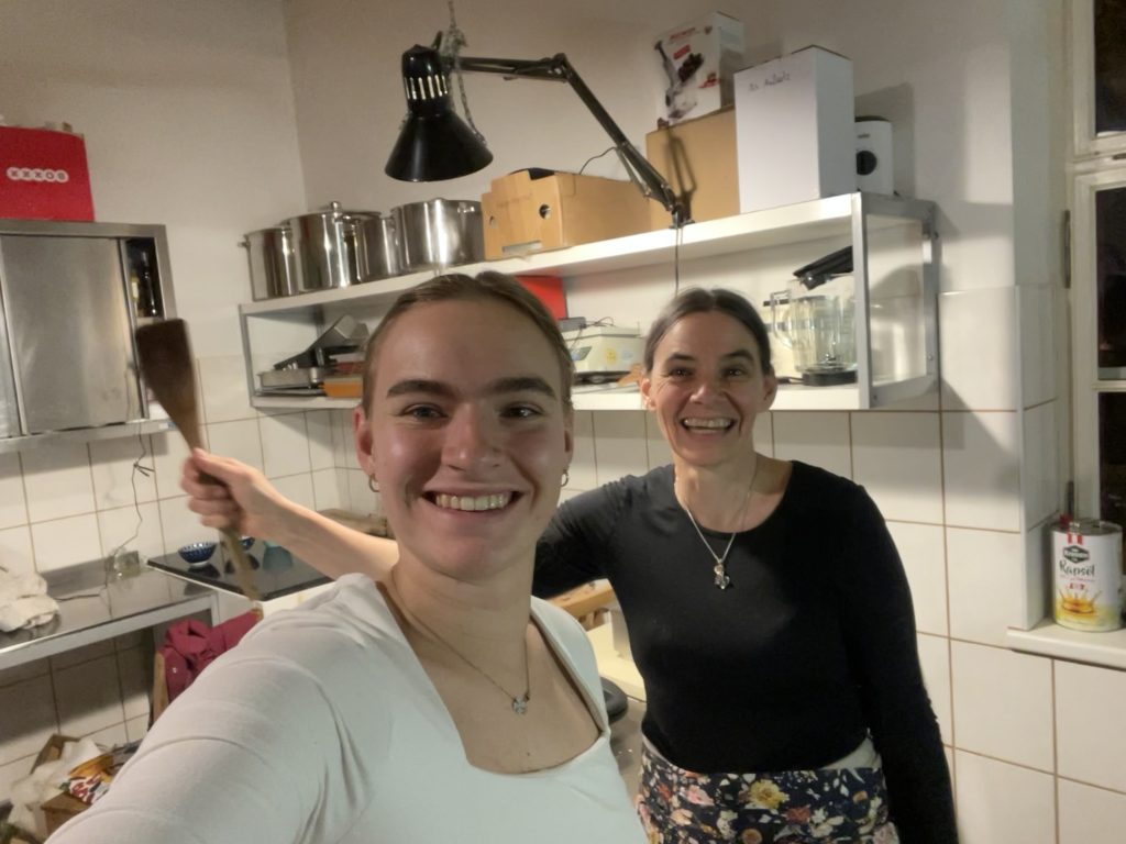 Selfie von Cäcilia und Franziska Skoff